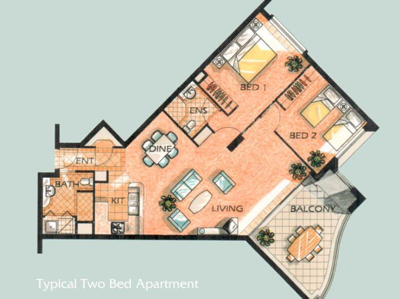 The Oasis Apartments Brisbane Extérieur photo