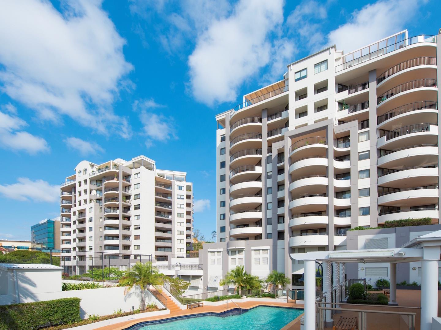 The Oasis Apartments Brisbane Extérieur photo